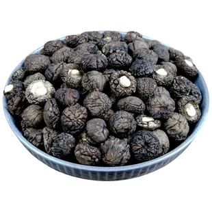 兰花坑黄山小香菇干货自然黑面干香菇野外椴木金钱菇浓香小个菌菇