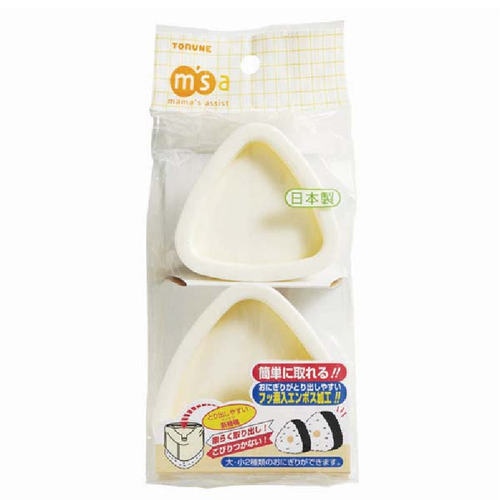 原装日本制 TORUNE DIY三角饭团模具 大小2个装 不粘模具