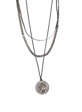 冷淡风锁骨链ins多层叠戴锁骨链