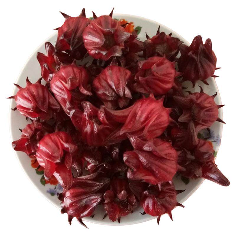 25年广西桂林新鲜现摘洛神花 洛神葵鲜果红桃K玫瑰茄食用花茶泡茶