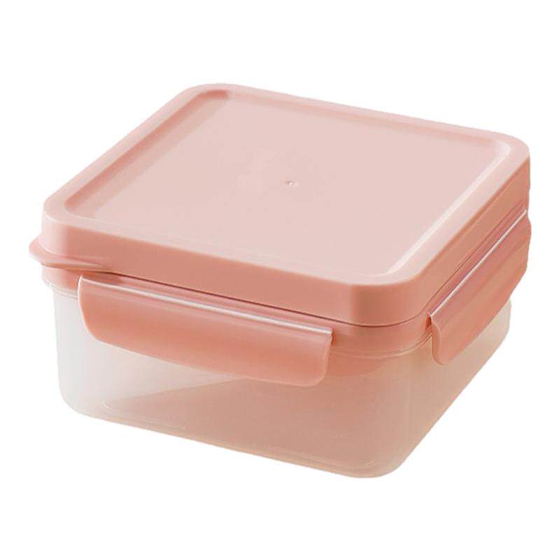 沙拉便当盒水果盒可微波轻食饭盒日式便携三明治减脂餐盒带蘸料盒
