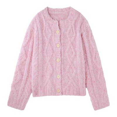 BJHG粗针织毛衣开衫冬季新款外套