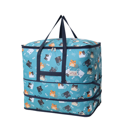 路依拉牛津布加厚防水被子收纳袋