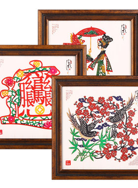 西安文创皮影摆件陕西特色工艺品