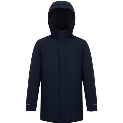 波司登可脱卸内胆商务中长鹅绒服