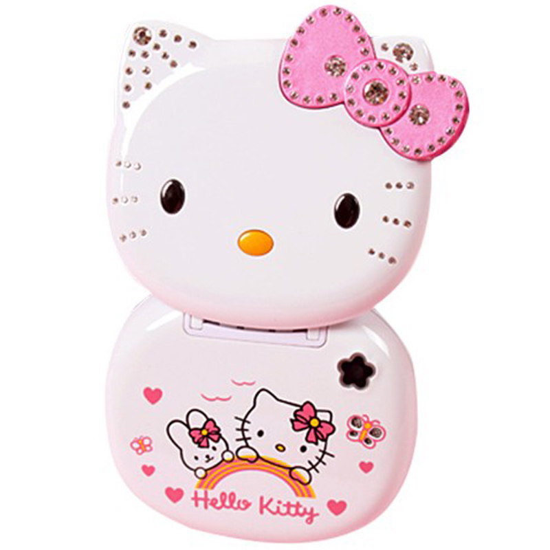 kitty猫翻盖手机可爱信号超好