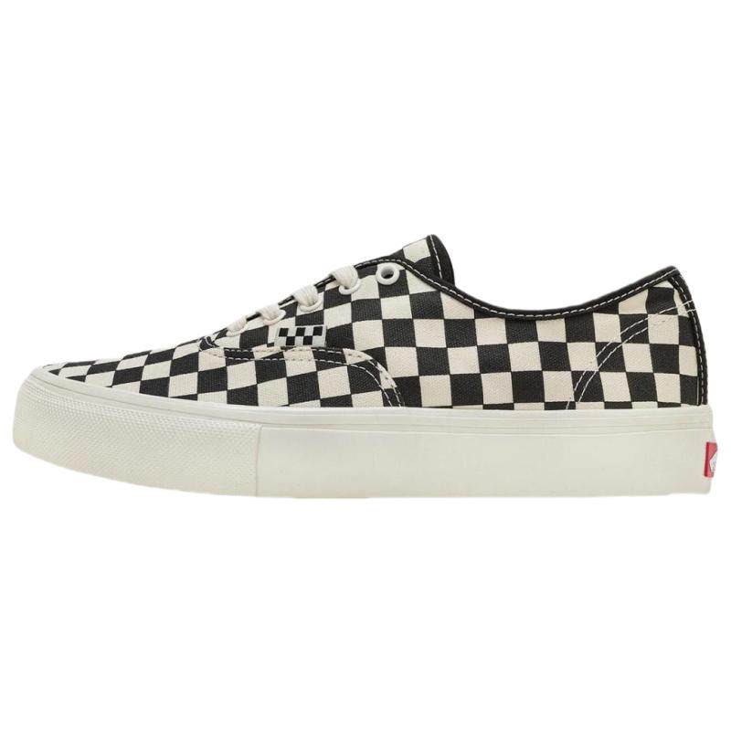 VANS Authentic 44安纳海姆增高黑白棋盘格低帮帆布鞋VN0A38ENOAK