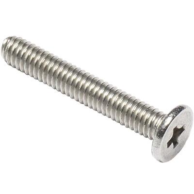 304不锈钢十字扁平头螺丝钉薄头