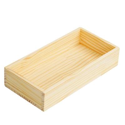 木盒子松木家用桌面手工松木