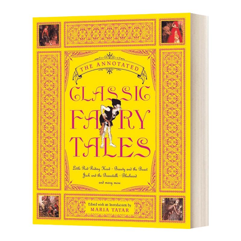 经典童话 诺顿注释本 英文原版小说 The Annotated Classic Fairy Tales 文学选集Norton Anthology 读本 进口英语原版书籍
