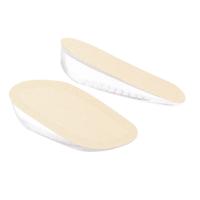 隐形增高鞋垫女高弹硅胶超软不累脚增高半垫透气舒适内增高鞋垫男