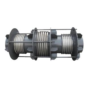 直管压力平衡型波纹补偿器腰鼓旁通BZPP膨胀节DN200 500 700 1200