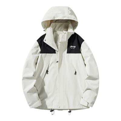 吉普冲锋衣外套户外春秋款休闲