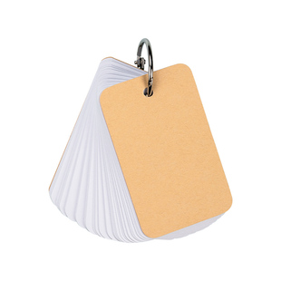 单词卡片空白小学英语单词卡片一二三年级创意记忆学习背诵牛皮纸硬纸随身留言小卡片便签diy手卡柏伦斯