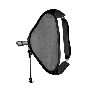 神牛S型卡盘80*80cm机顶闪光灯柔光箱 便携柔光箱 可折叠送袋