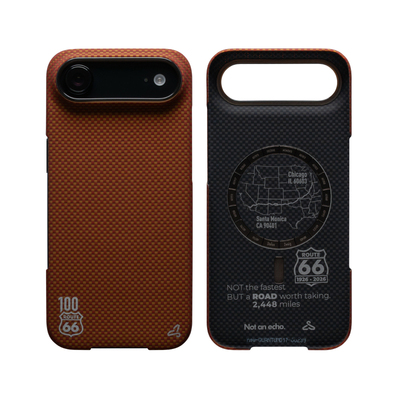 newcloth火星日落【66号公路】适用iPhoneAir磁吸超薄类凯夫拉纤维编织高级商务保护壳火星壳手机壳