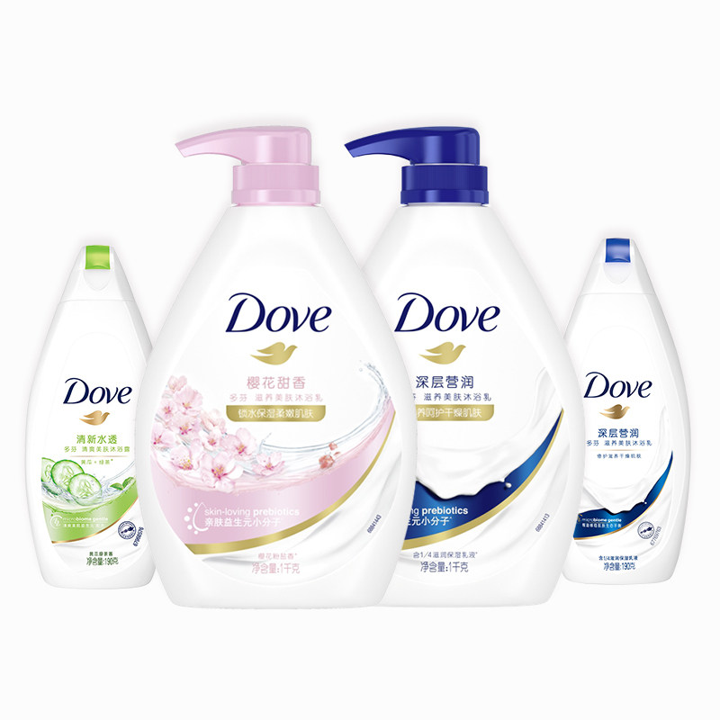 Dove多芬美肤沐浴露深层滋润成人