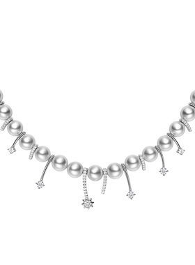 HEFANG微醺流星项链原创设计