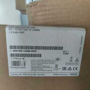 议价西门子6GK7443-1UX00-0XE0全新原装交换机6GK74431UX000XE0现