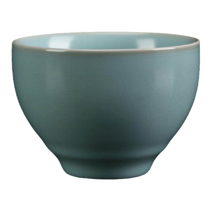陶瓷茶杯功夫茶具品茗杯汝窑大号