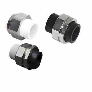 pprpe双头活接4分20ppr水管配件管件 6分75热熔活接头ppr转换接头