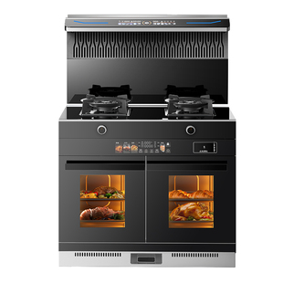 荣事达集成灶蒸烤箱一体家用十大品牌排名油烟机灶台一体式集成灶