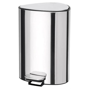 JosephJoseph垃圾桶带盖卫生间不锈钢厕纸桶缓降脚踏式大容量家用