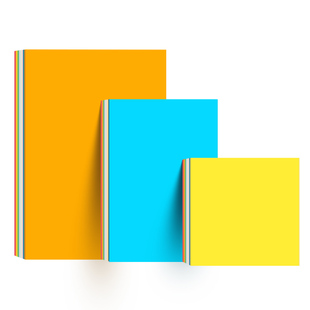 爱好彩色卡纸硬卡纸彩纸手工纸幼儿园儿童折纸专用纸A4正方形手工制作材料diy剪窗花千纸鹤折纸书大全