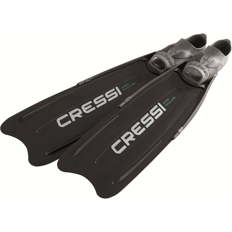 Cressi Gara Modular自由潜脚蹼热塑蛙鞋长款潜水套脚猎鱼科越思