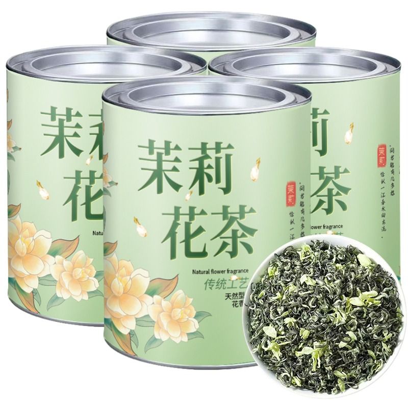茉莉花茶2025新茶浓香型绿茶冷泡川派飘雪散装春茶花草茶叶自己喝