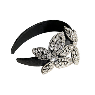 满钻蝴蝶发箍女高颅顶宽边头箍高级轻奢发窟2026新款时尚气质发饰