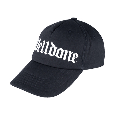 we11done字母logo棒球帽男女