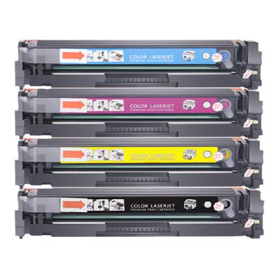 带芯片适用惠普M283fdw硒鼓206A M255dw/nw M282nw/fdn M283cdw/fdn墨盒W2110A彩色W2210A激光打印机碳粉207a