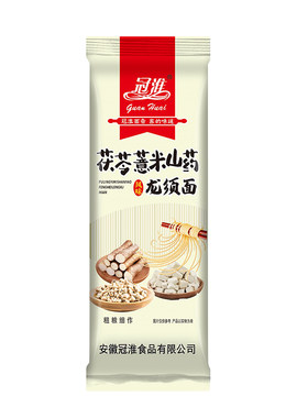 冠淮茯苓薏米山药龙须面350g*8袋