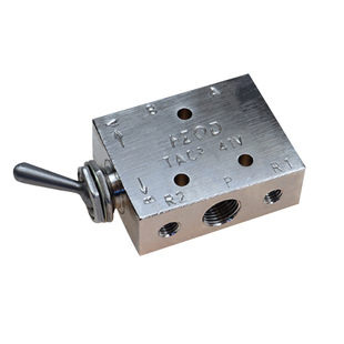 小金井型空气阀机械气动钮子阀开关TAC2-41V31V二位五通 一进二出