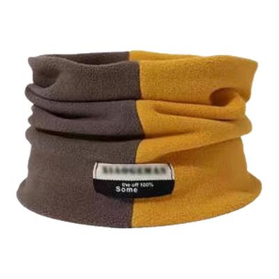 时尚加绒双拼防风围巾男女加厚