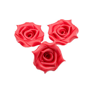 蛋糕装饰巧克力小雏菊立体小花玫瑰花朵成品摆件可食用翻糖花装饰