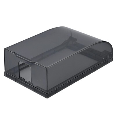 120型小号竖款防水盒粘贴插座盖户外开关电源防水罩插座保护盖套