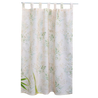 田园风吊带门帘短帘隔断帘