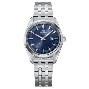 ORIENT东方双狮女士手表原装进口太阳能石英机芯表不锈钢表带腕表