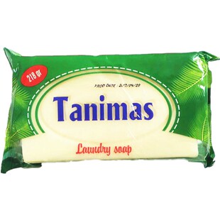 天尼玛斯 Tanimas洗衣皂印尼进口宝宝肥皂218克5块量贩装天然香味