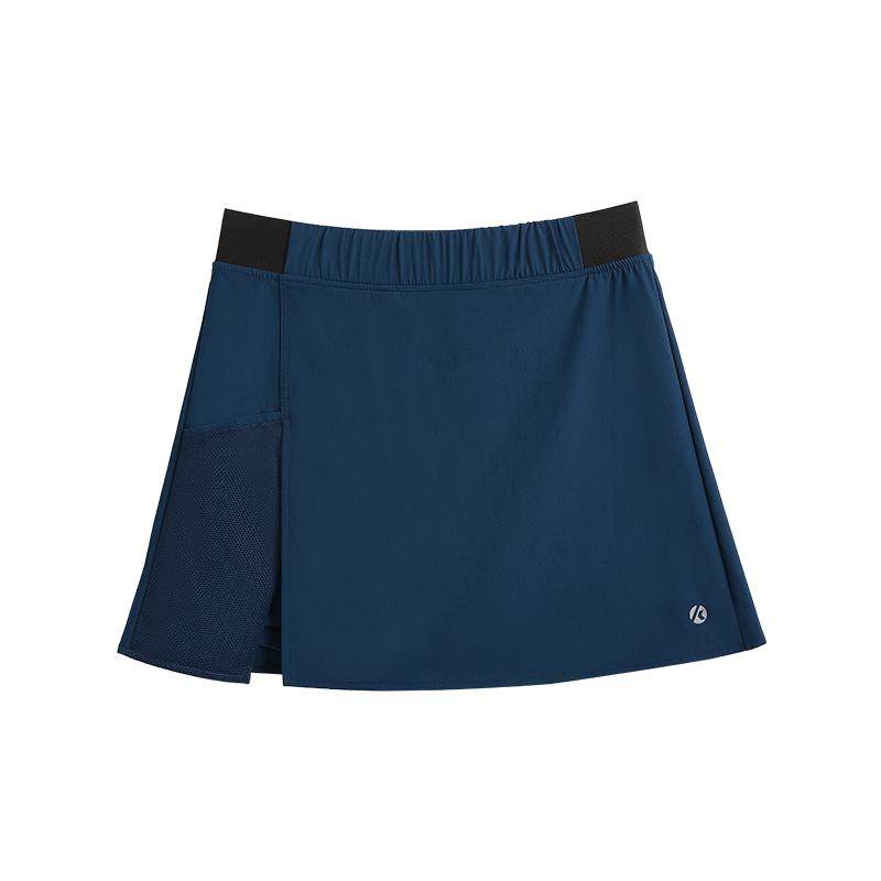 川崎羽毛球服女款梭织运动短裙轻弹速干吸汗透气专业比赛训练服