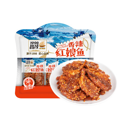 昌茂海南特产香辣蜜汁即食红娘鱼