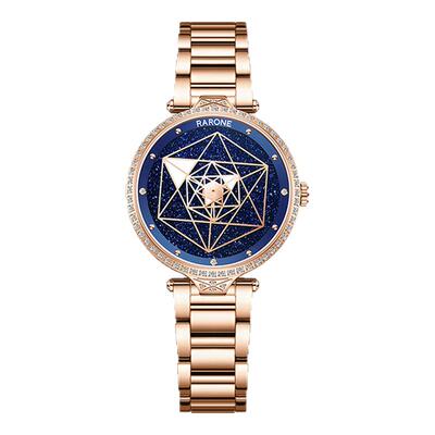 雷诺六芒星石英女士手表