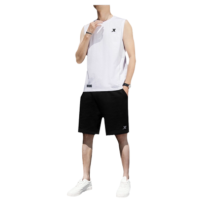 特步运动服套装男冰丝速干衣