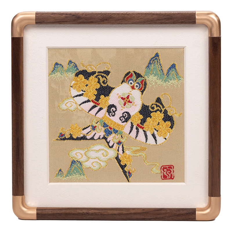 南京云锦研究所博物馆平步青云摆件非遗工艺品装饰画升职礼物礼品