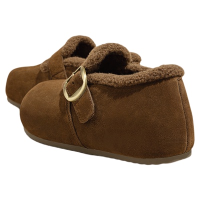 snowelf加绒加厚保暖勃肯鞋