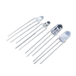 F3mm5mm指示灯三脚红黄红绿红蓝双色灯共阴共阳雾状LED发光二极管