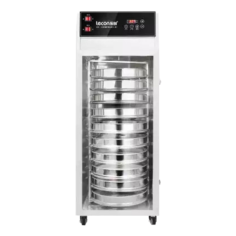 lecon/乐创 商用旋转干果机 10层桂圆果脯风干机全自动药材烘干机