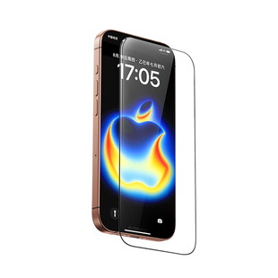 铁兔零感膜适用苹果17promax【3D热弯钢化膜】iphone16promax手机贴膜超薄15plus全屏幕覆盖增透保护膜高清pm